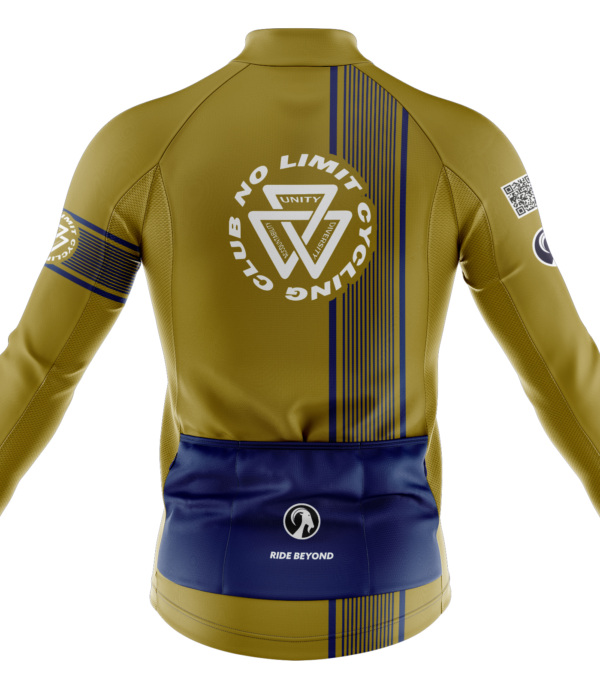 Mens No Limit Gold Ibex Everyday LS Jersey