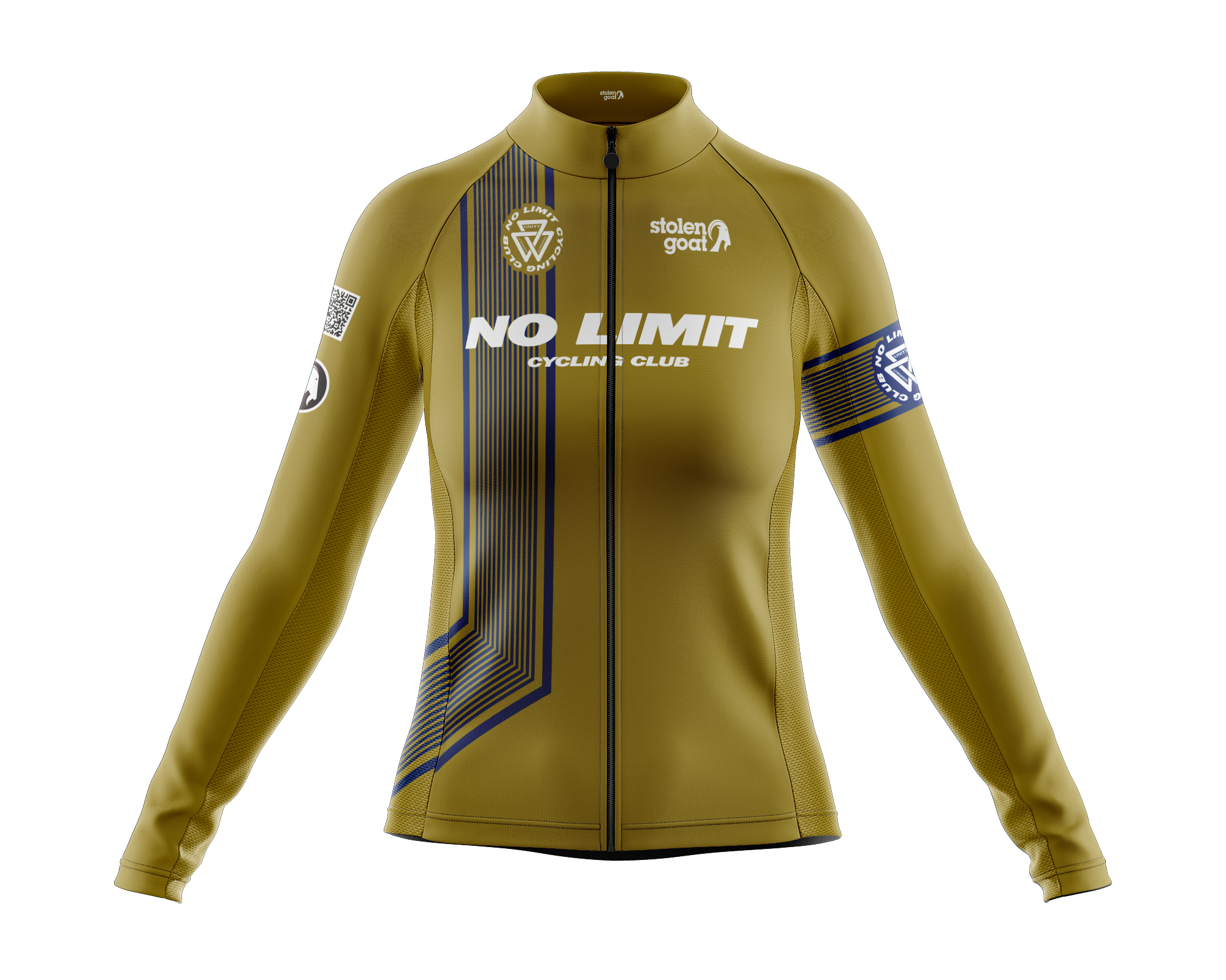 Womens No Limit Gold Ibex Everyday LS Jersey