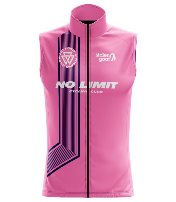 Women's No Limit Pink Ibex Bodyline Gilet