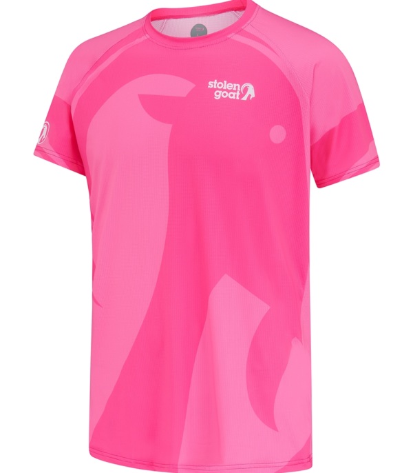 Men's Ronny Pink Run Top