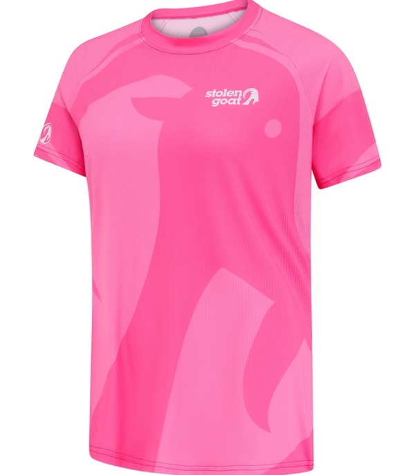 Women's Ronny Pink Run Top