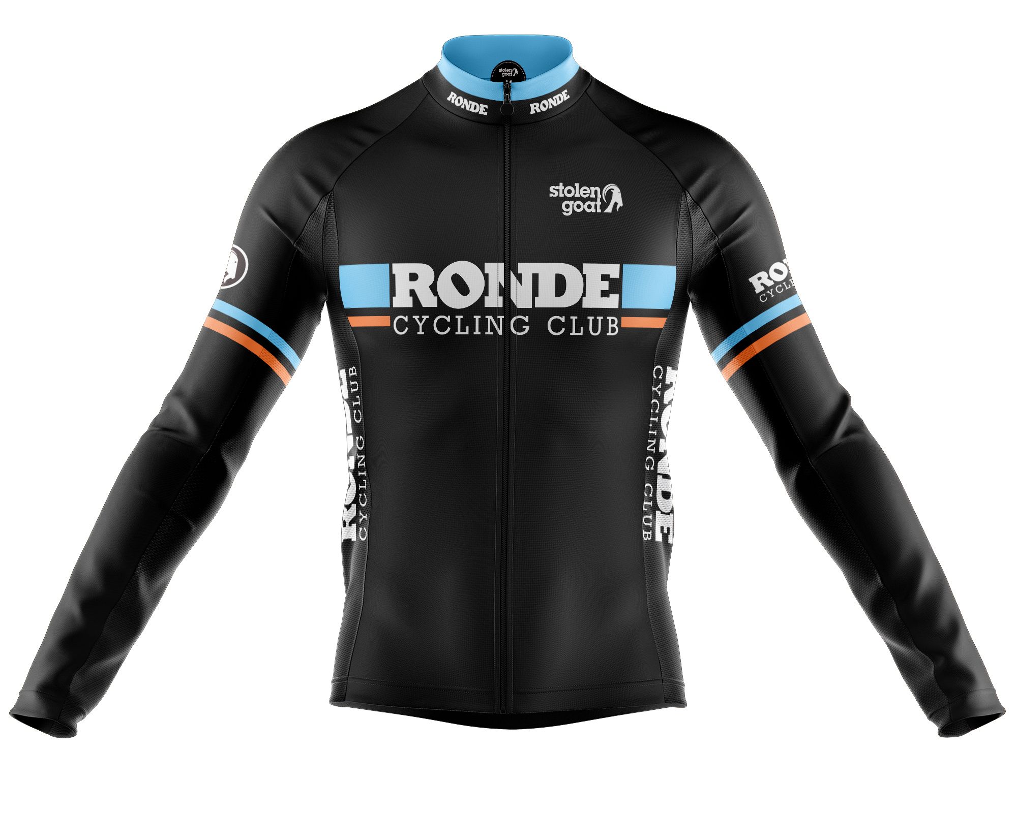 Men's Ronde CC Black Thermal LS Jersey
