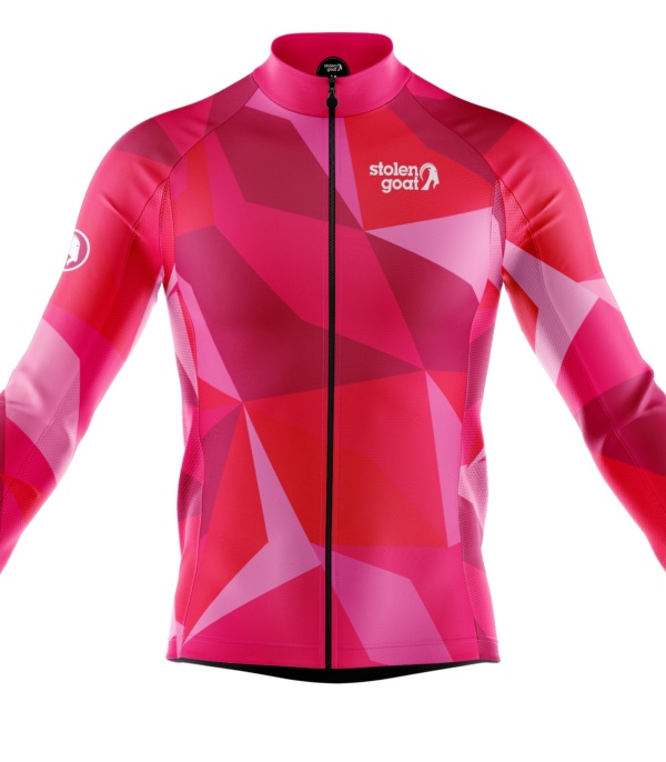 Men's Utopia Pink Thermal LS Jersey