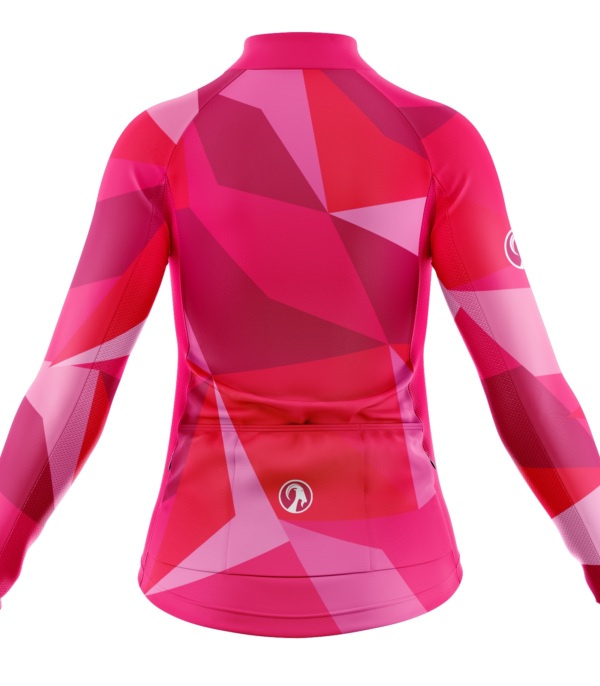 Women's Utopia Pink Thermal LS Jersey