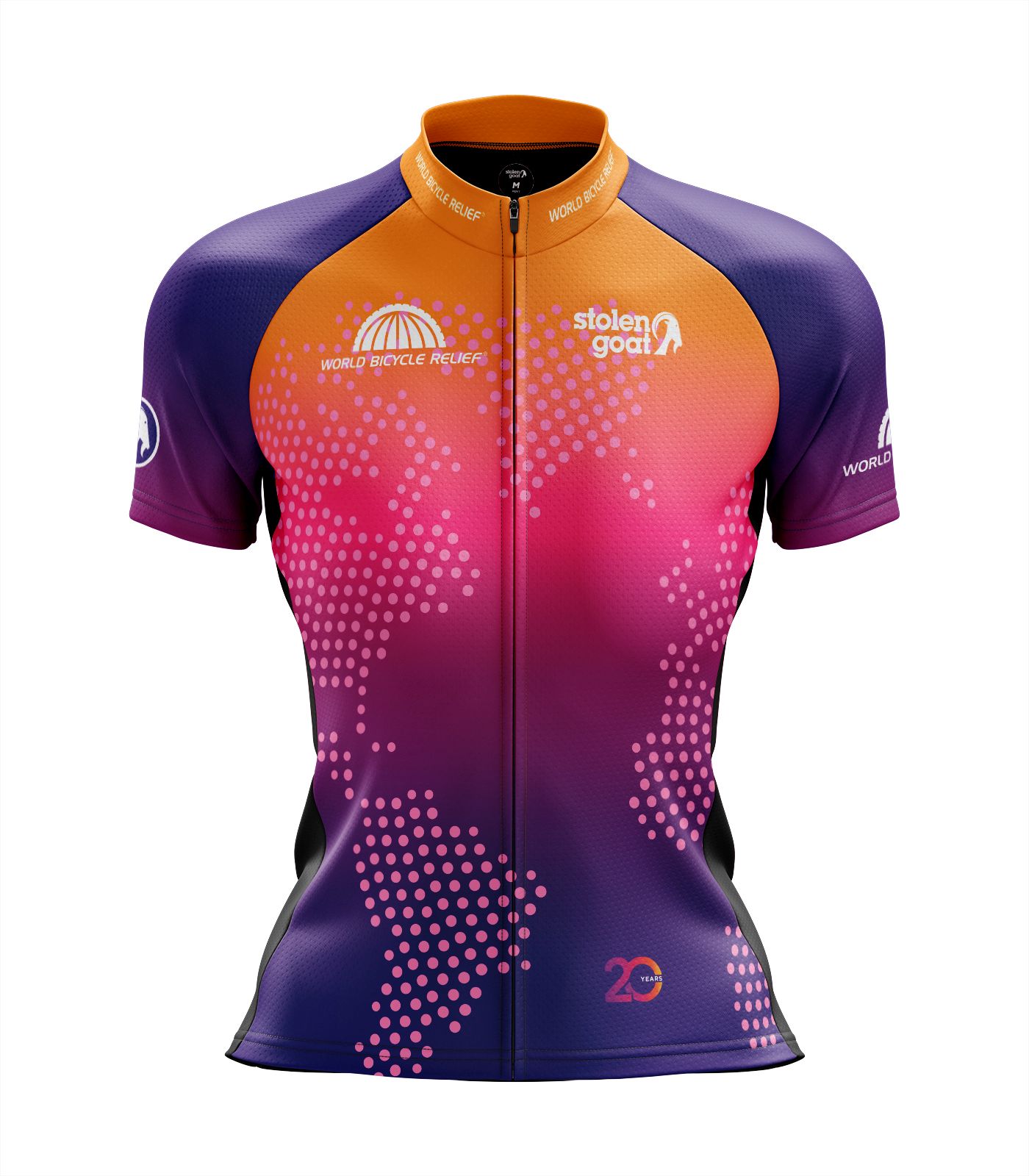 Womens World Bicycle Relief 20th Anniversary Ibex Everyday SS Jersey