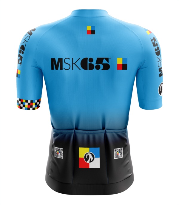 Men's MSK65 Blue Kalahari Bodyline SS Jersey