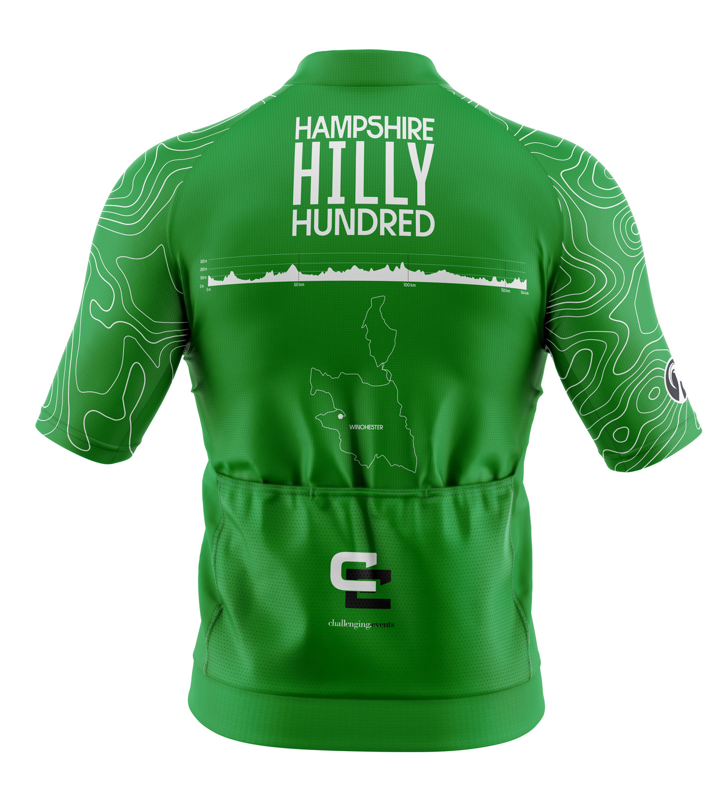 Men's Hampshire Hilly Hundred Ibex Everyday SS Jersey