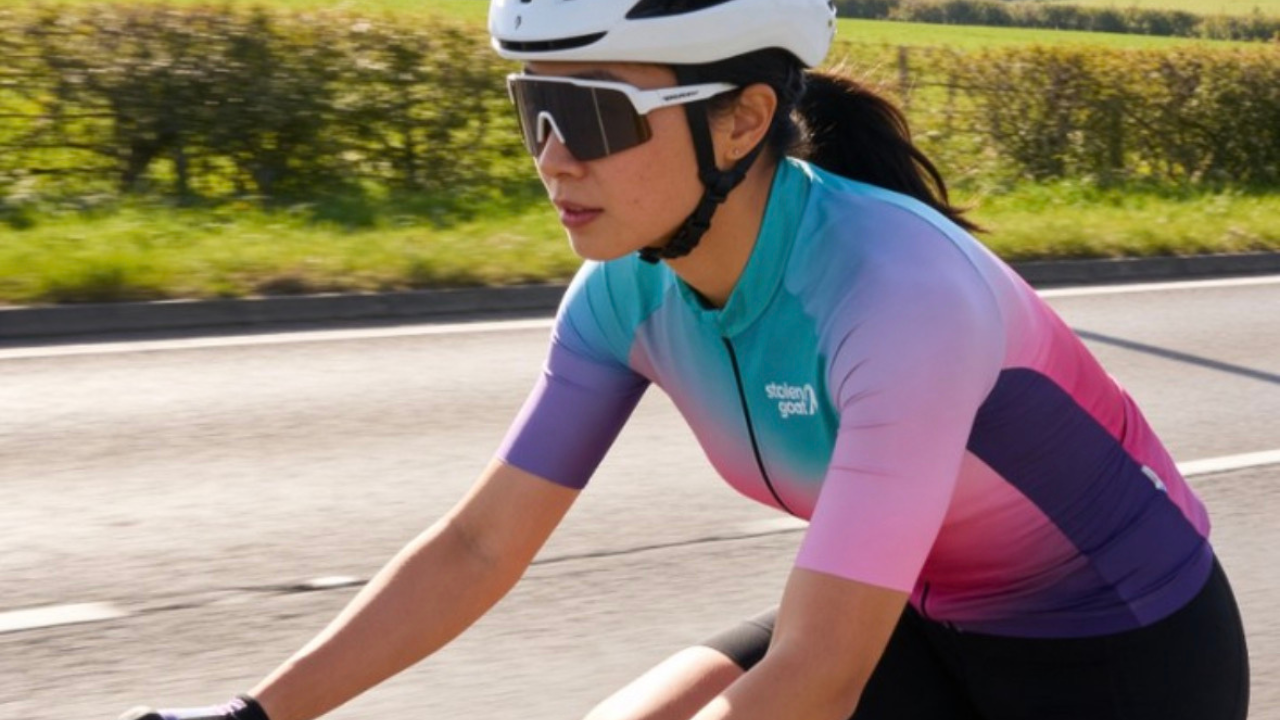 Stolen Goat Faze cycling jersey pink cycling jersey