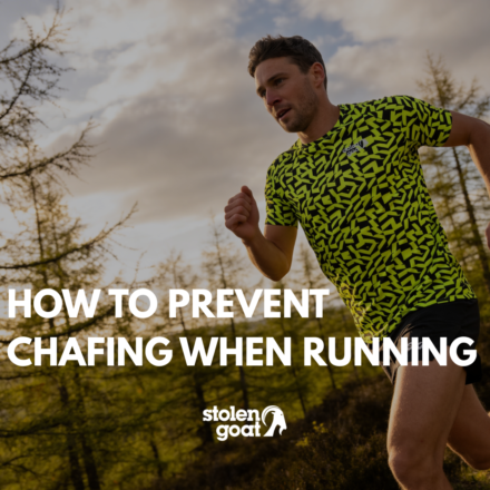How to prevent chafing when running. Stolen Goat running tips