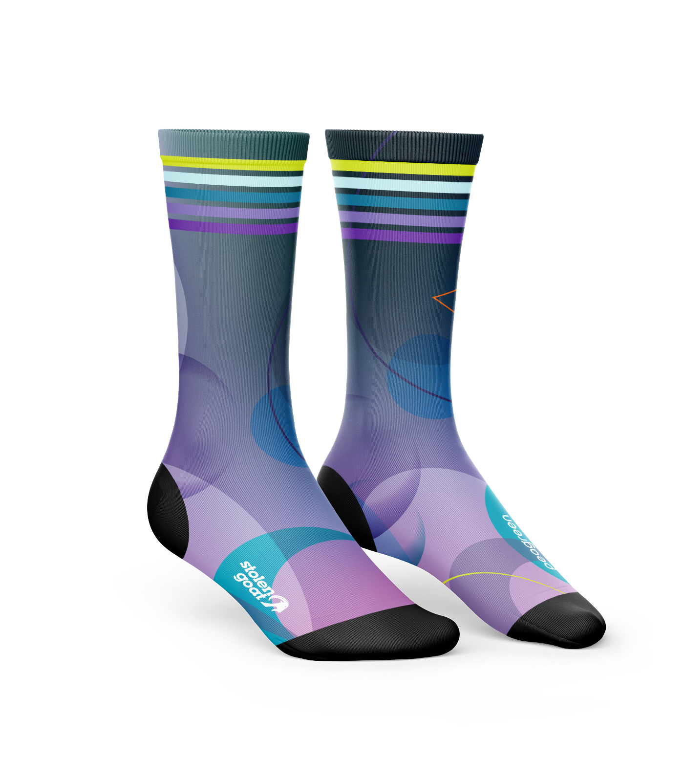 Planets Supporters Printed Socks