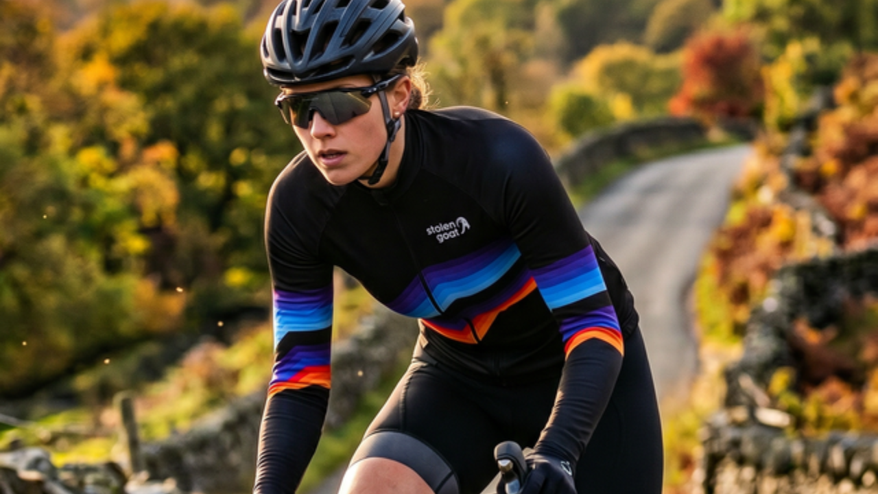 Stolen Goat womens cycling jersey Analog lifestyle