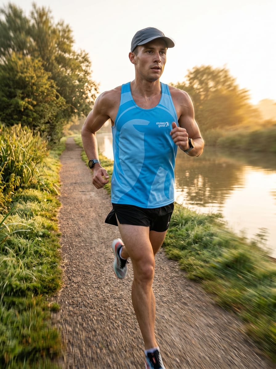 Ronny Blue Men’s Run Vest