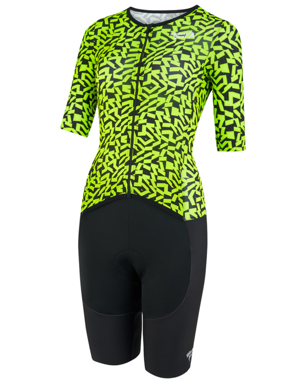 Womens Audio SS Tri Suit