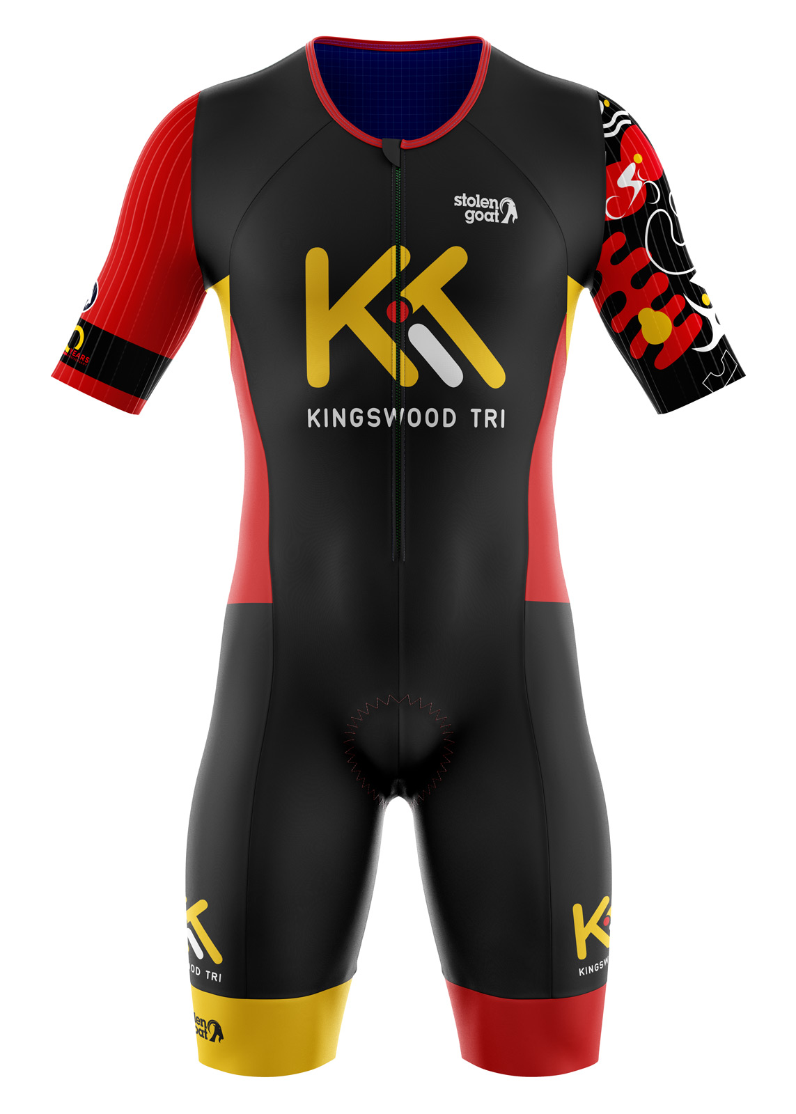 Mens Kingswood Tri 40th Anniversary SS Tri Suit