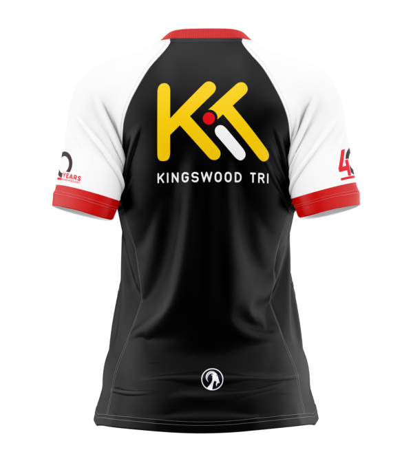 Womens Kingswood Tri 40th Anniversary White Run Top