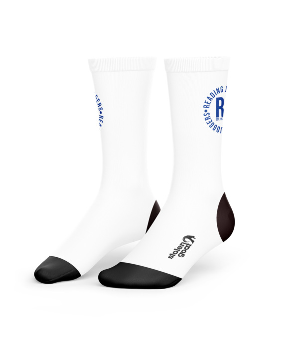 Reading Joggers Printed Socks