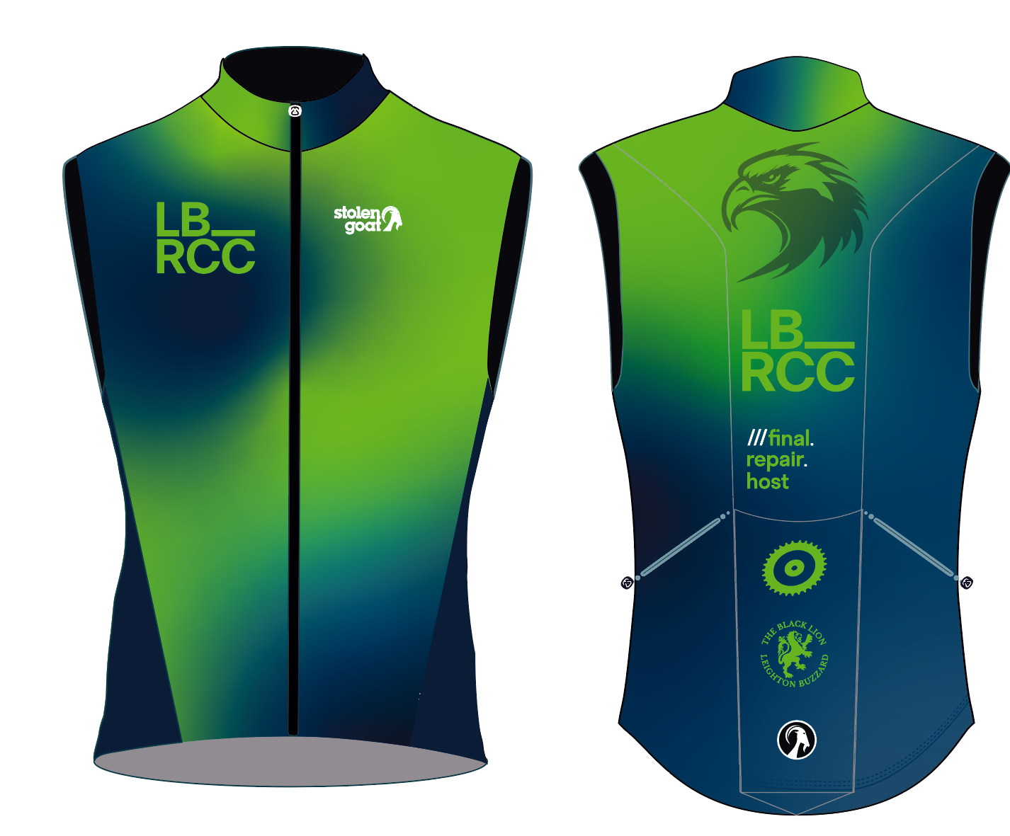 Mens LBRCC Ibex Bodyline Gilet