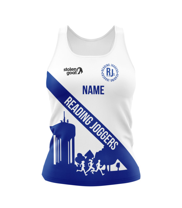Womens Reading Joggers Run Singlet
