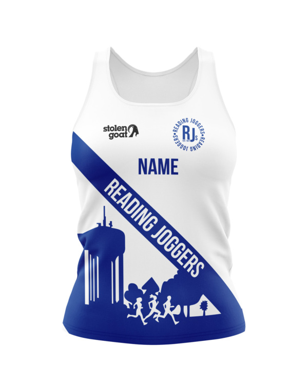 Womens Reading Joggers Run Singlet