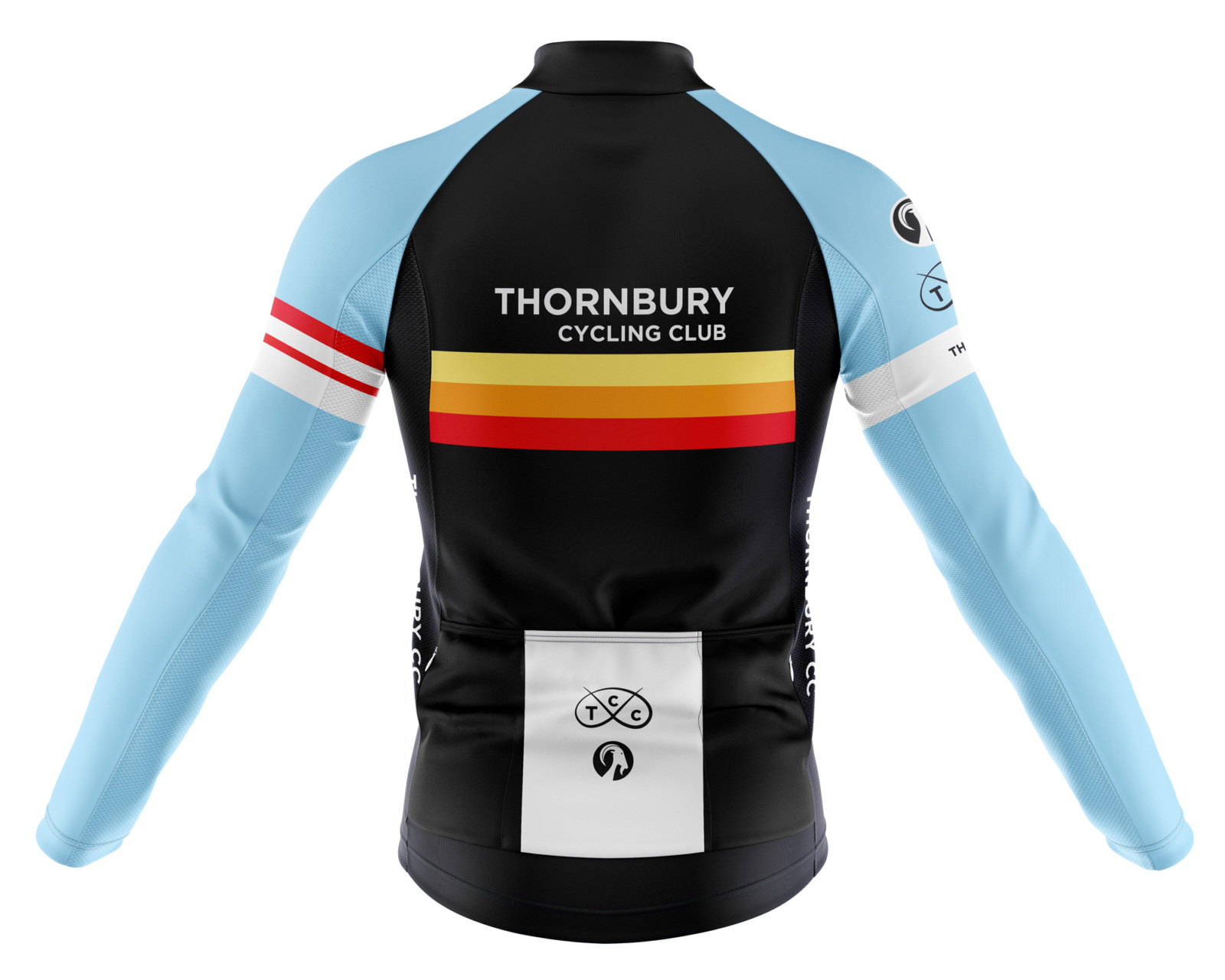 Mens Thornbury CC Thermal LS Jersey