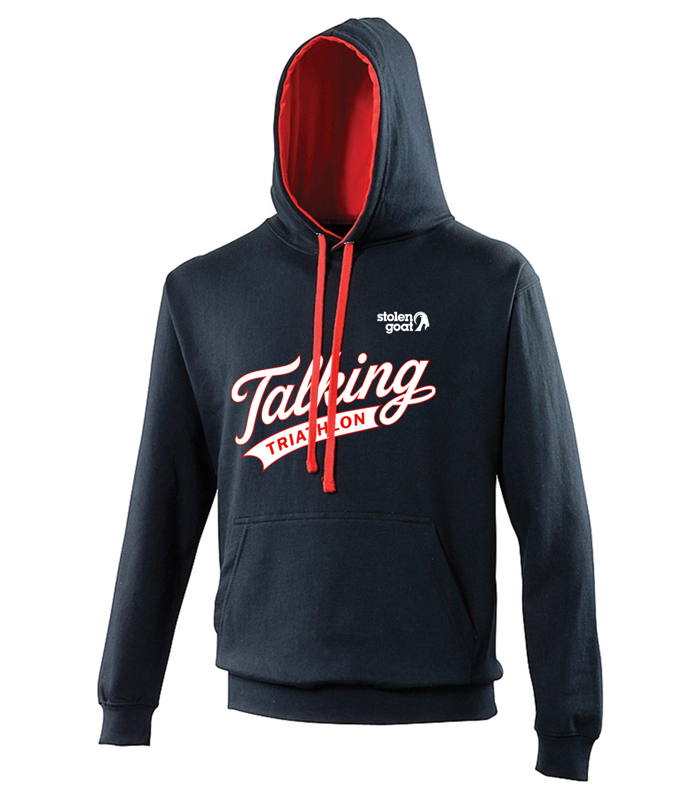 Talking Triathlon Contrast Hoodie