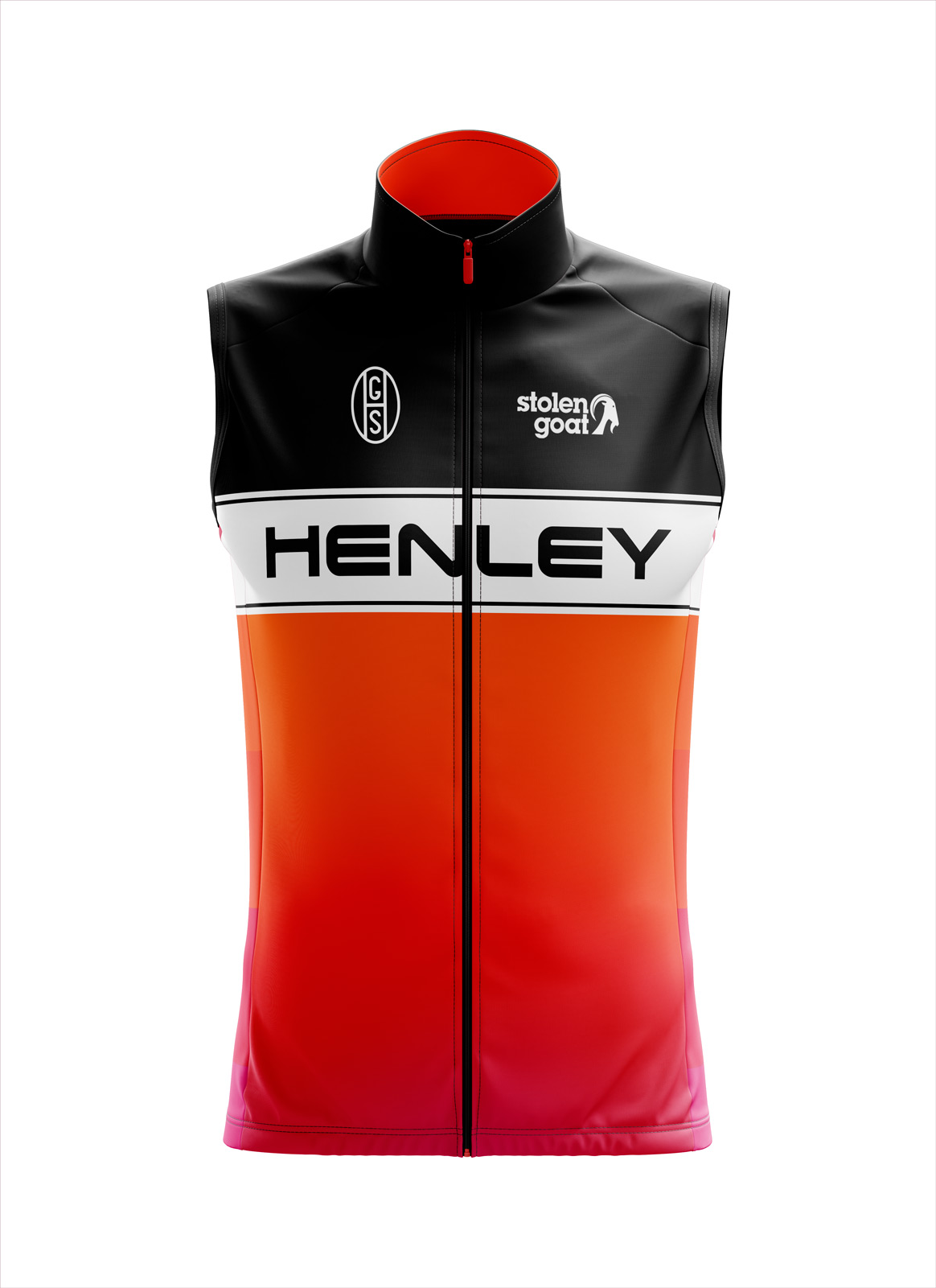 Mens GS Henley Ibex Bodyline Gilet