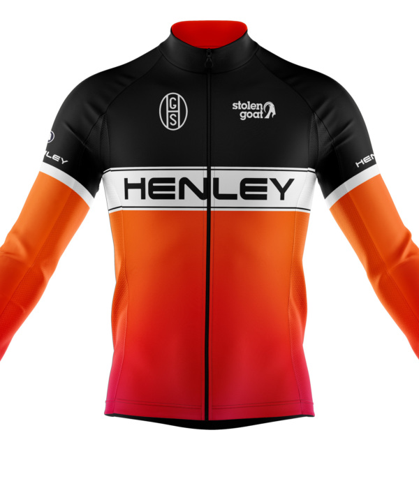 Mens GS Henley Thermal LS Jersey
