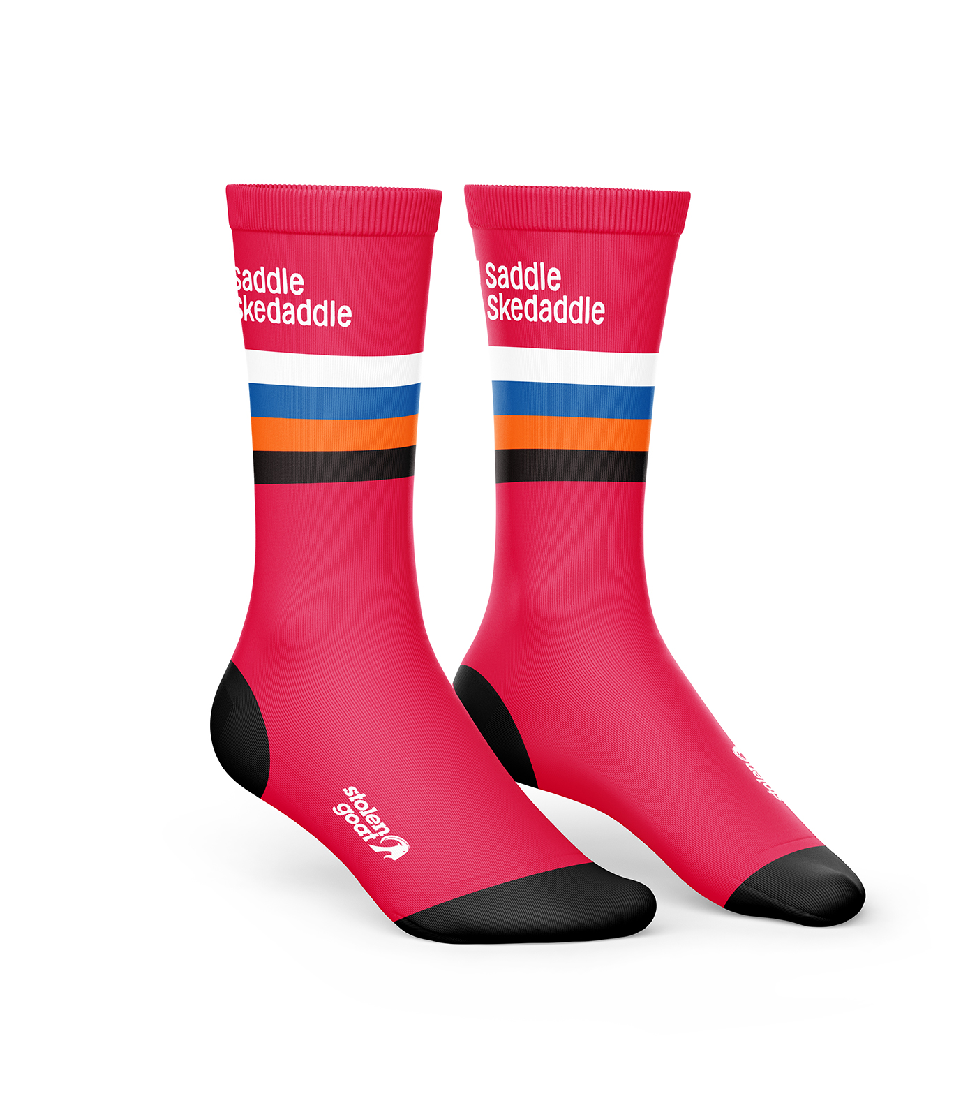 Saddle Skedaddle Printed Socks