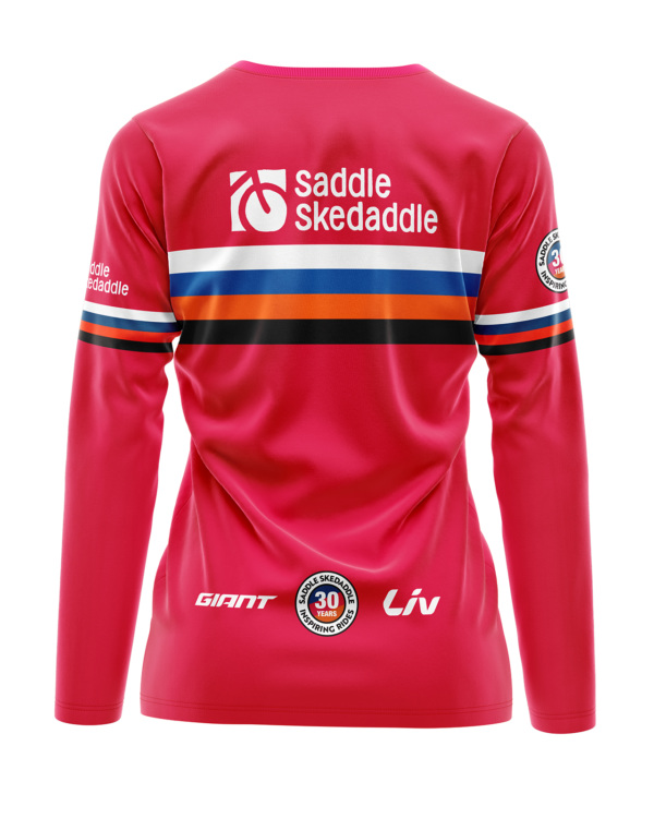 Womens Saddle Skedaddle MTB LS Jersey